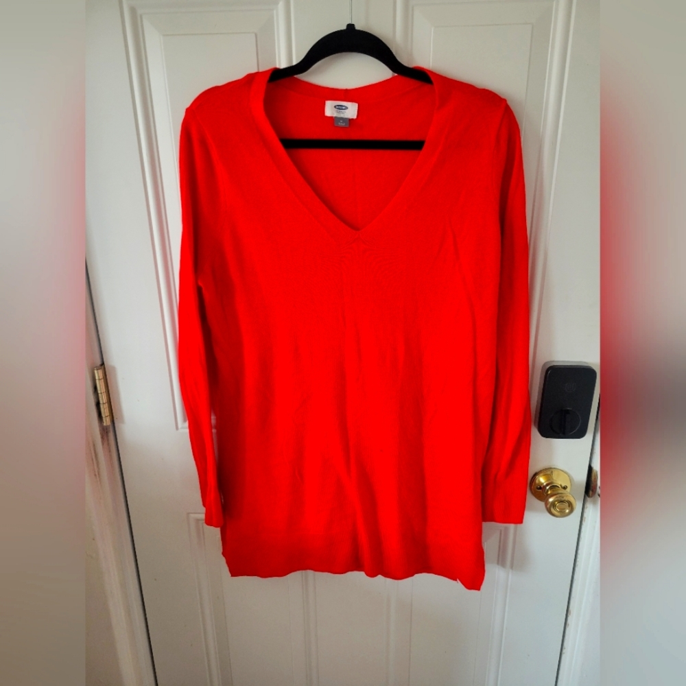 Old Navy tunic split hem sweater